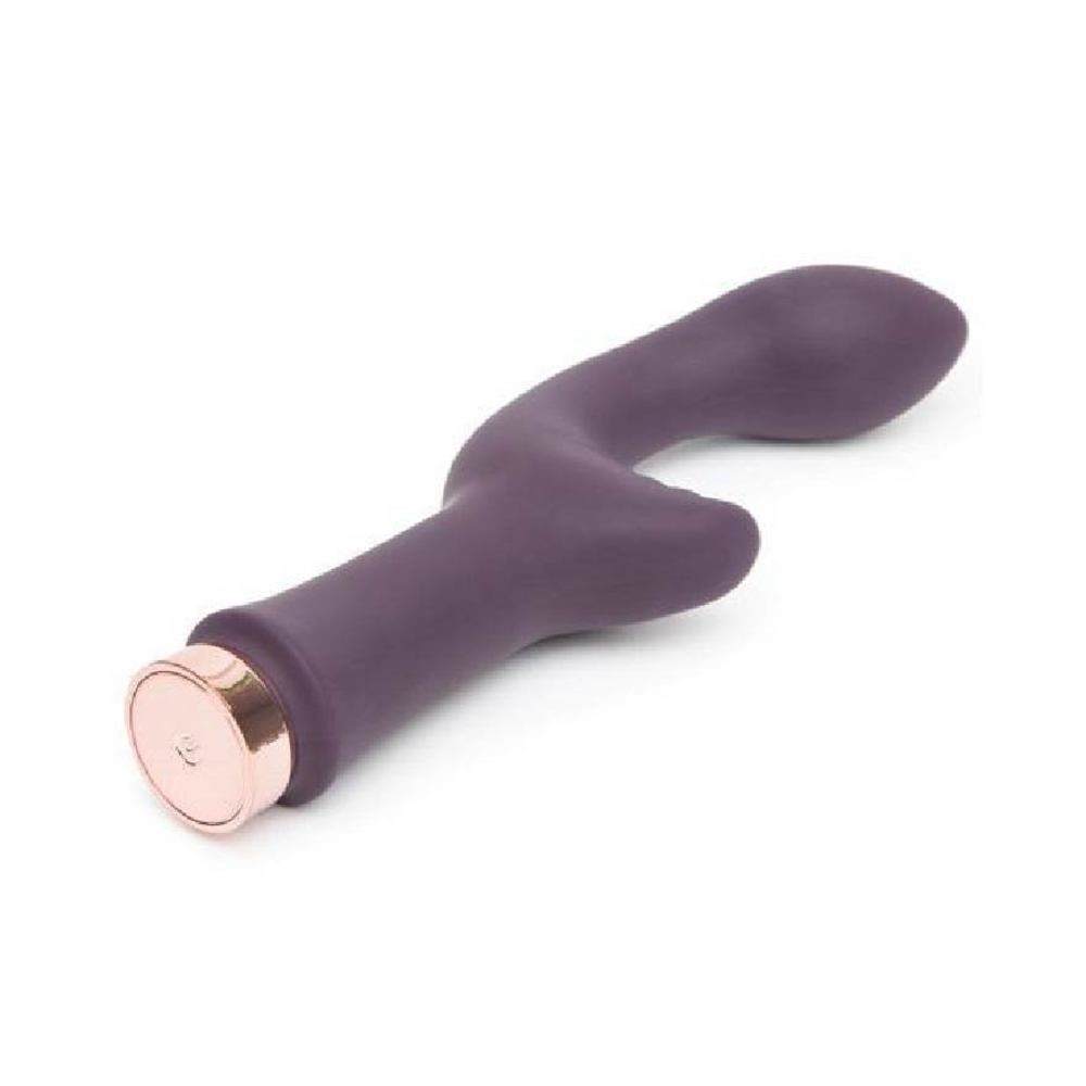 The Official Pleasure Collection Lavish Attention Rechargeable Clitoral & G-Spot Vibrator Purple 1s