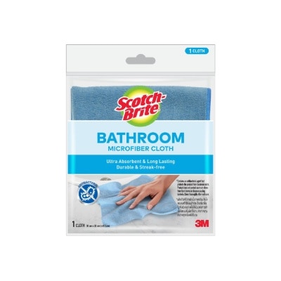 3M - SCOTCH-BRITE Bathroom Microfiber Cloth 1s