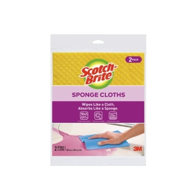 3M - SCOTCH-BRITE Sponge Cloth 2s