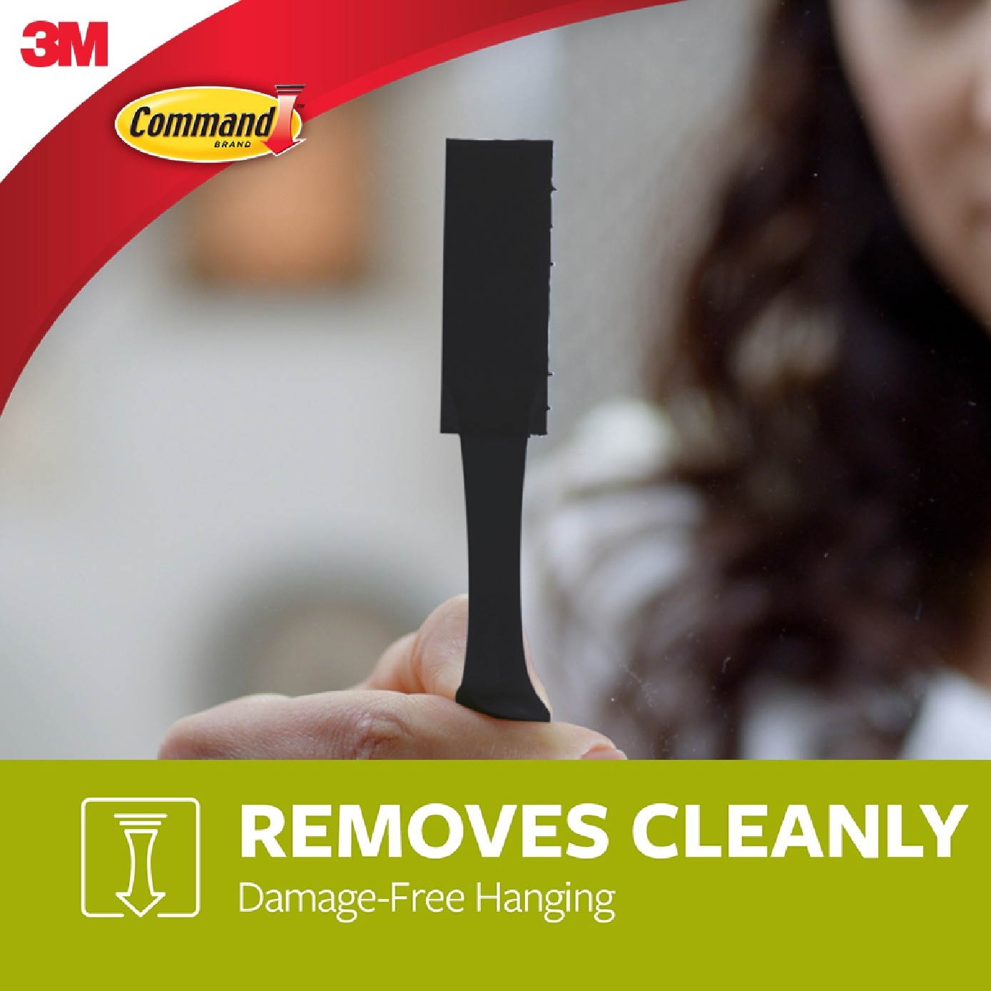 COMMAND Black Large Picture Hanging Strips 4s