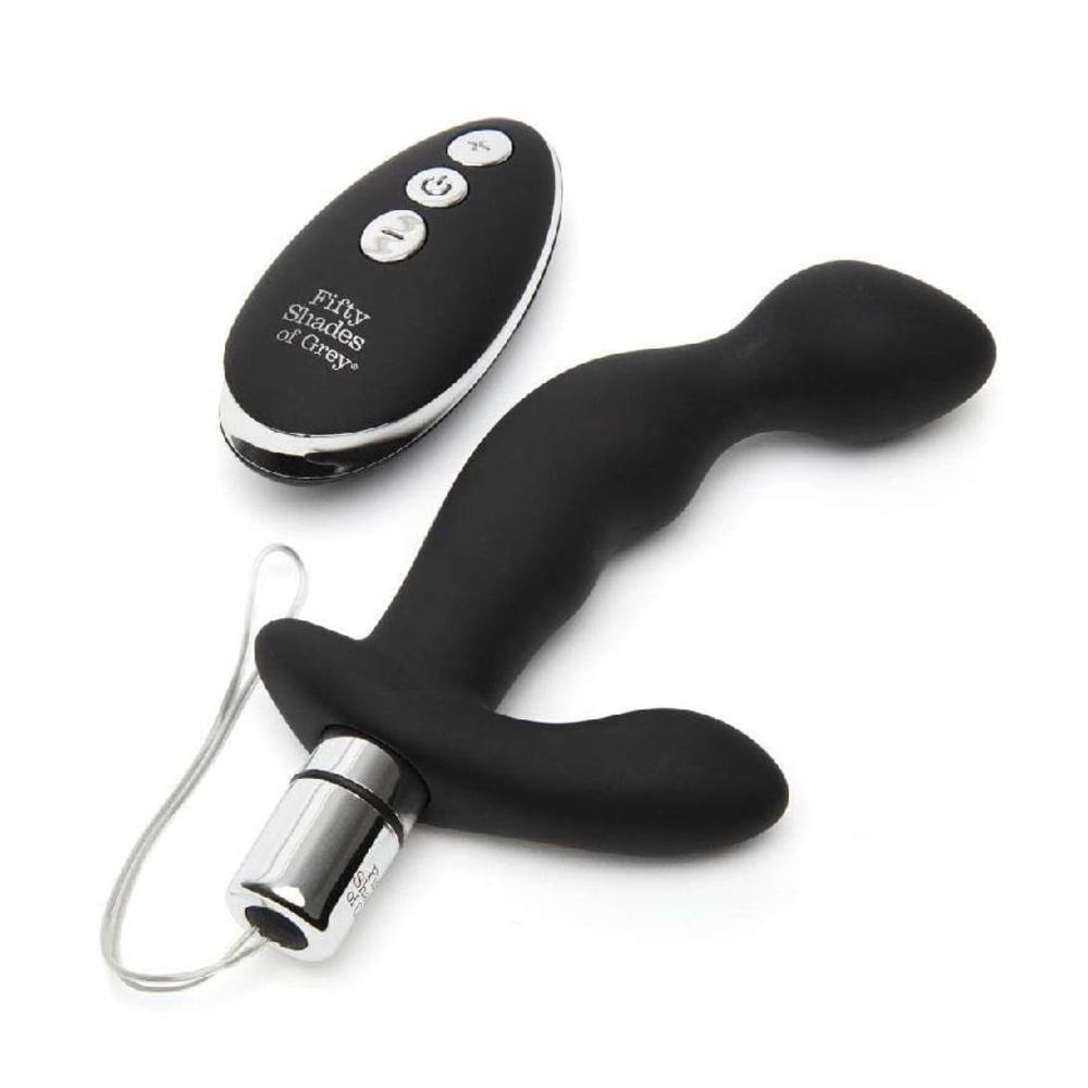 Relentless Vibrations Remote Control Prostate Massager Black 1s