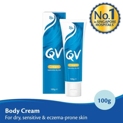 EGO QV Body Cream (For Dry + Sensitive & Eczema-Prone Skin) 100g