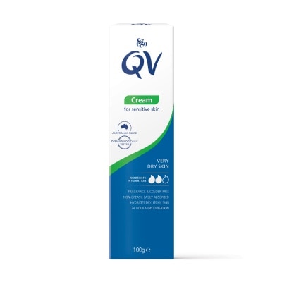 EGO QV Body Cream (For Dry + Sensitive & Eczema-Prone Skin) 100g