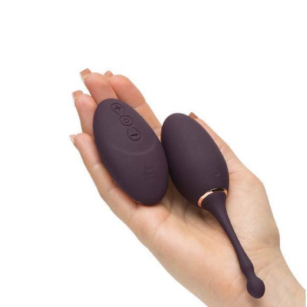 The Official Pleasure Collection I've Got You Rechargeable Remote Control Egg Massager Purple 1s