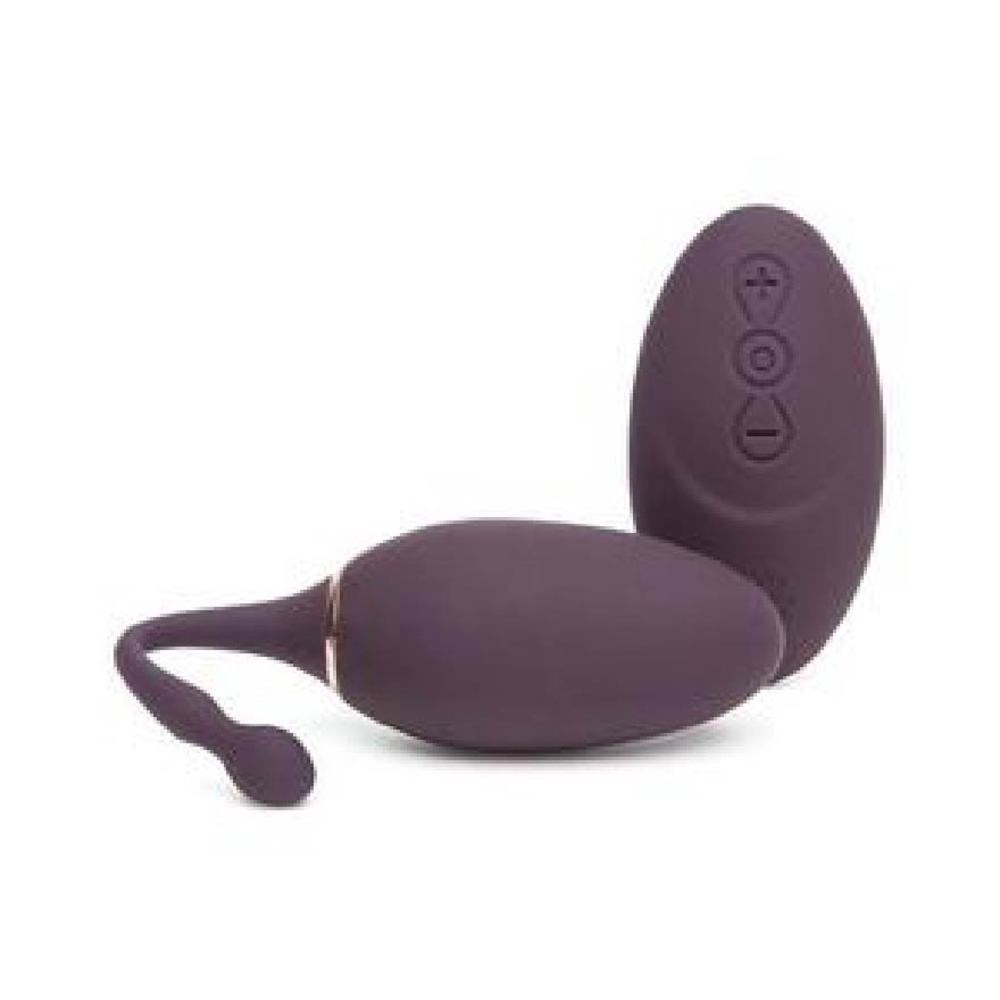 The Official Pleasure Collection I've Got You Rechargeable Remote Control Egg Massager Purple 1s