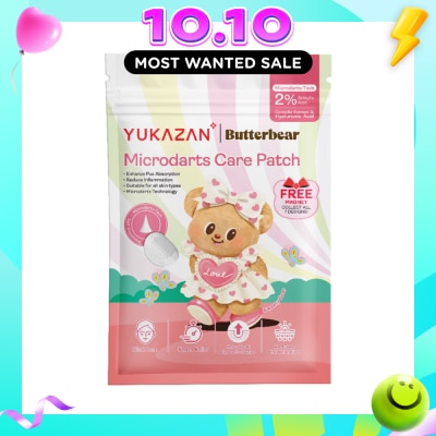 YUKAZAN Butterbear Sweety Bear Microdarts Care Acne Patch 9s image
