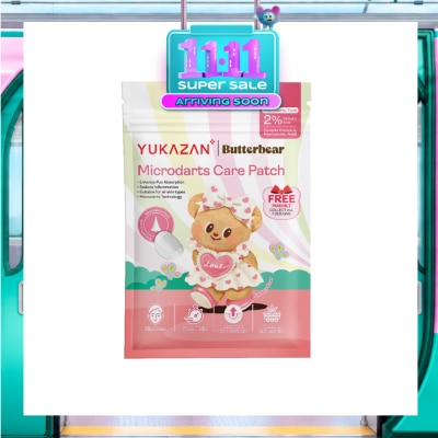 YUKAZAN Butterbear Sweety Bear Microdarts Care Acne Patch 9s image