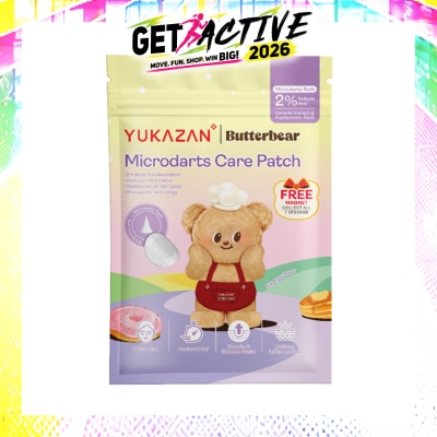 YUKAZAN - Butterbear Careyou Bear Microdarts Care Acne Patch 9s image
