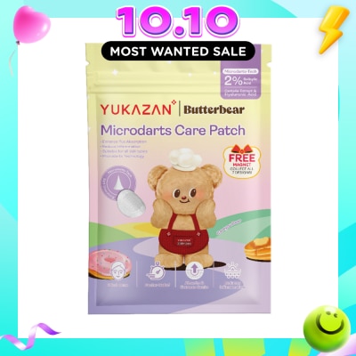 YUKAZAN Butterbear Careyou Bear Microdarts Care Acne Patch 9s image