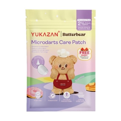 YUKAZAN - Butterbear Careyou Bear Microdarts Care Acne Patch 9s