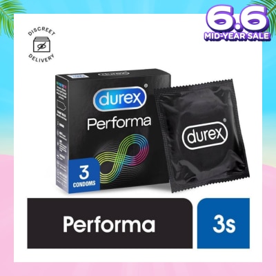 DUREX Performa Condoms 3s