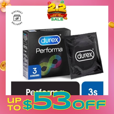 DUREX Performa Condoms 3s