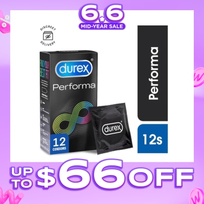DUREX - Performa Condoms 12s
