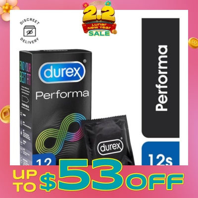 DUREX Performa Condoms 12s