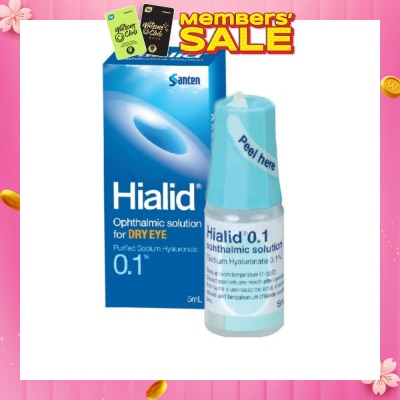 HIALID 0.1 Ophthalmic Solution 5ml