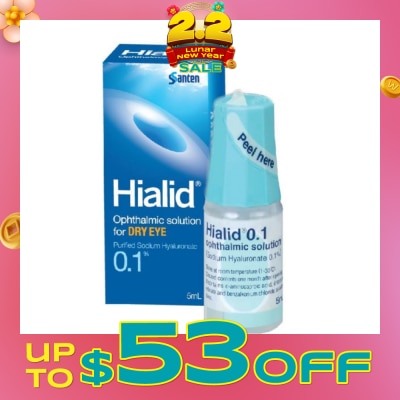 HIALID 0.1 Ophthalmic Solution 5ml