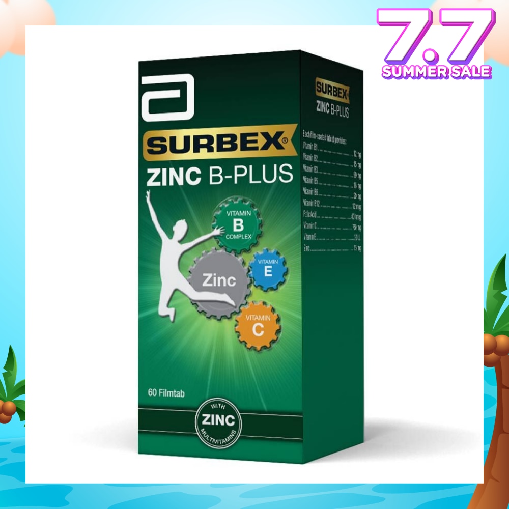 Zinc B-Plus Tablet (Boost Immunity + Increase Energy Production) 60s