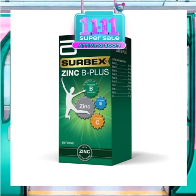 SURBEX Zinc B Plus Tablet (Boost Immunity + Increase Energy Production) 60s image