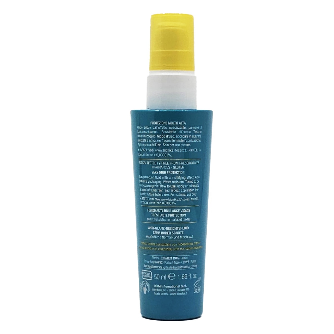 Defence Sun No-Shine Face Fluid SPF50 50ml