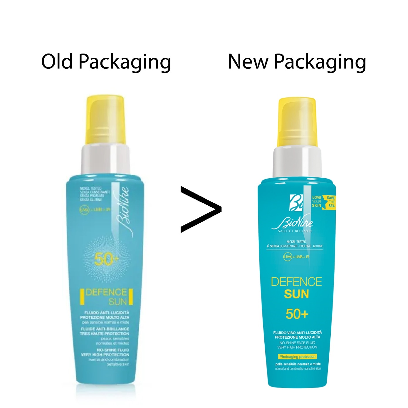 Defence Sun No-Shine Face Fluid SPF50 50ml