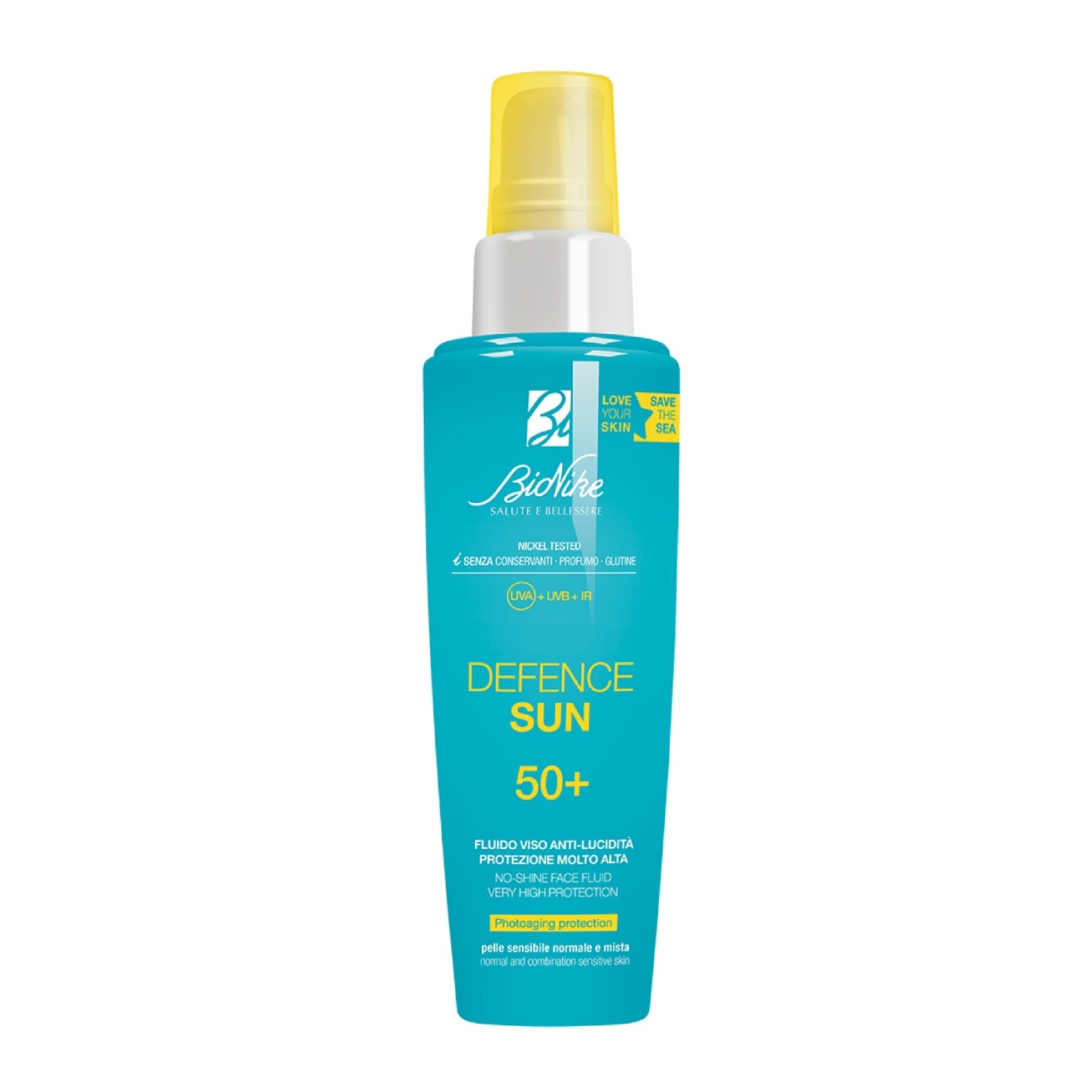 Defence Sun No-Shine Face Fluid SPF50 50ml