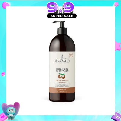 SUKIN - Botanical Body Wash Coconut Bliss 1L image