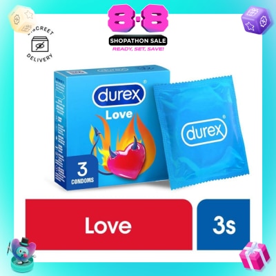DUREX - Love Condoms 3s