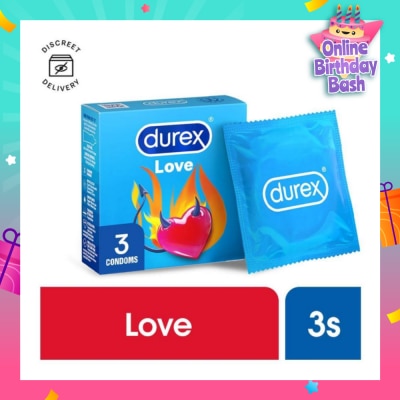 DUREX Love Condoms 3s