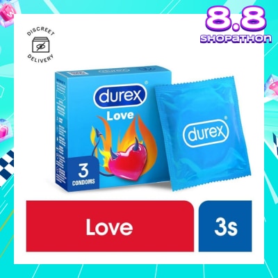 DUREX Love Condoms 3s