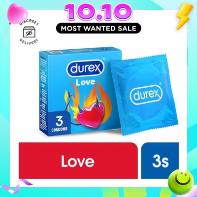 DUREX Love Condoms 3s image