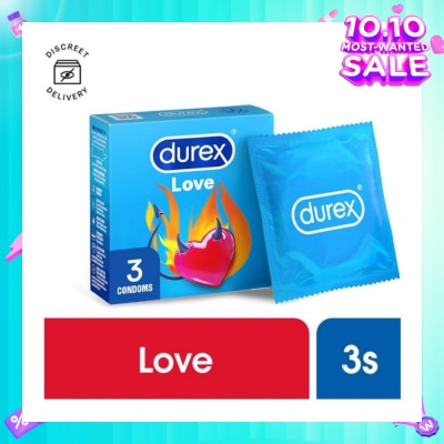 DUREX Love Condoms 3s
