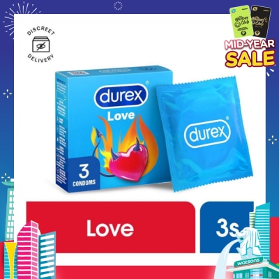 DUREX Love Condoms 3s