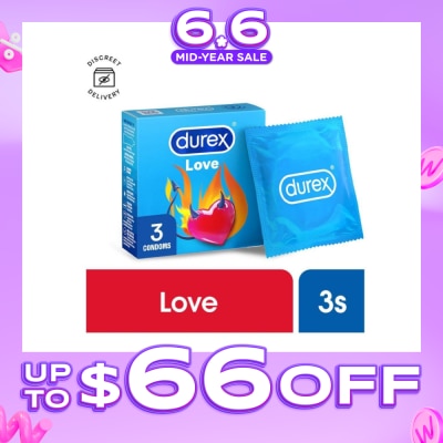 DUREX - Love Condoms 3s