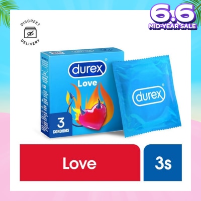 DUREX Love Condoms 3s