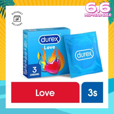 DUREX Love Condoms 3s