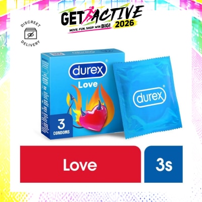 DUREX - Love Condoms 3s image