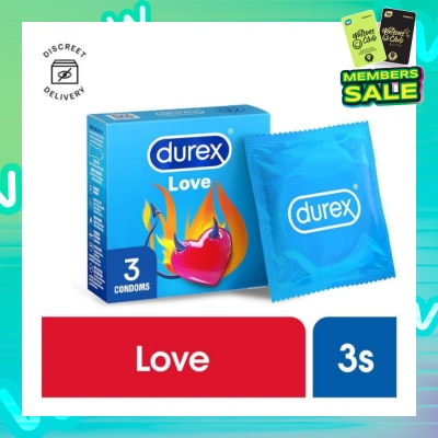 DUREX Love Condoms 3s