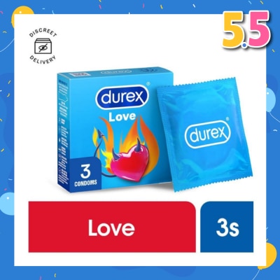 DUREX Love Condoms 3s