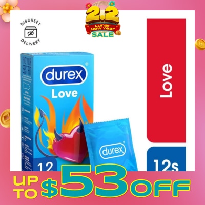 DUREX Love Condoms 12s