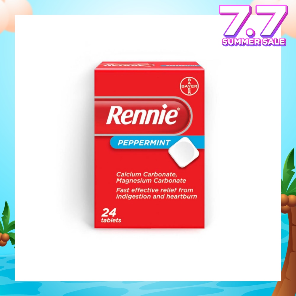 Fast Effective Ingestion and Heartburn Relief Spearmint Flavour 24s