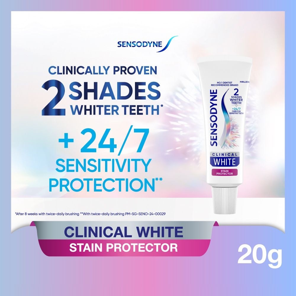Clinical White Stain Protector Toothpaste 20g