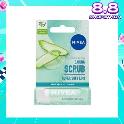 NIVEA Aloe Vera Caring Lip Scrub 4.8g