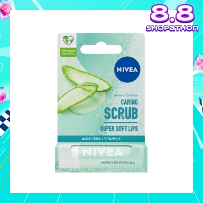 NIVEA Aloe Vera Caring Lip Scrub 4.8g