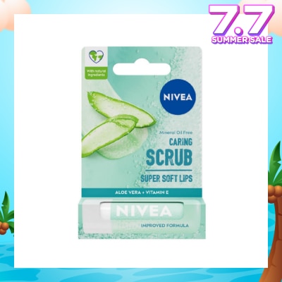 NIVEA Aloe Vera Caring Lip Scrub 4.8g