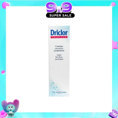 DRICLOR - Antiperspirant Roll On Applicator (Suitable For Hyperhidrosis Prevention) 75ml image