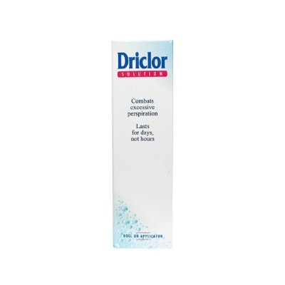 DRICLOR Antiperspirant Roll On Applicator (Suitable For Hyperhidrosis Prevention) 75ml