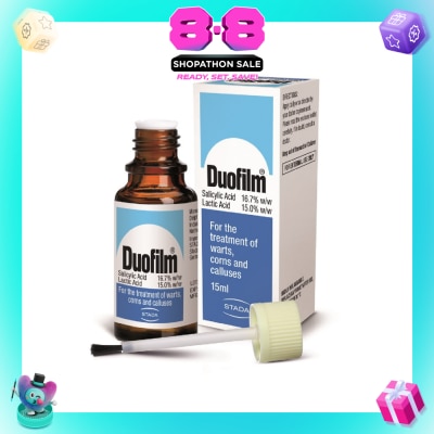 DUOFILM - Topical Solution for Warts, Corns & Calluses 15ml