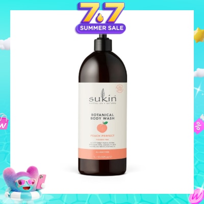 SUKIN - Botanical Body Wash Peach Perfect 1L