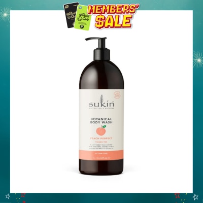 SUKIN - Botanical Body Wash Peach Perfect 1L