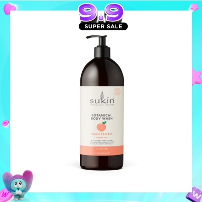 SUKIN - Botanical Body Wash Peach Perfect 1L image